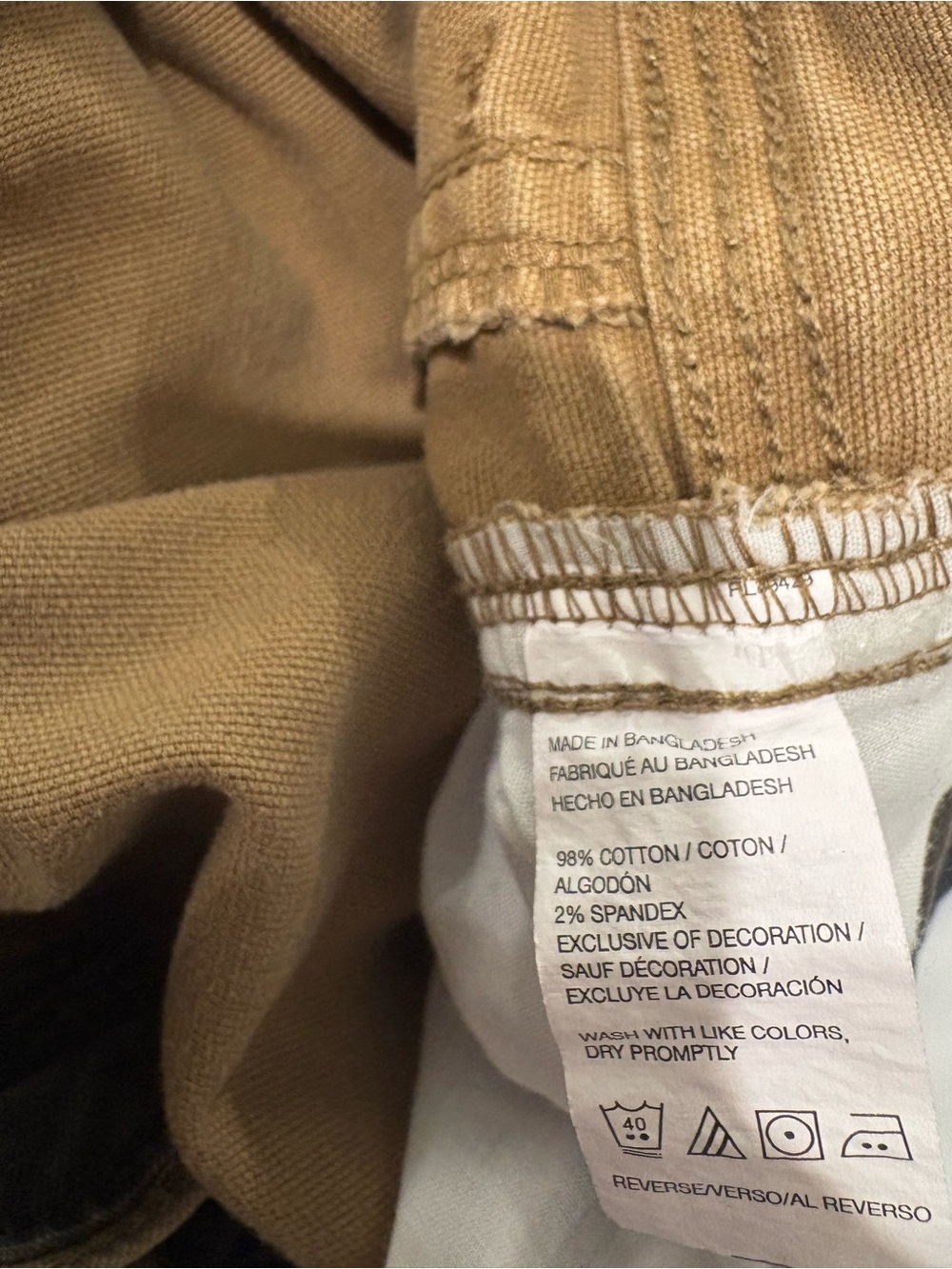 G.H. Bass & Co. Men’s Tan Pants - Picture 7 of 7